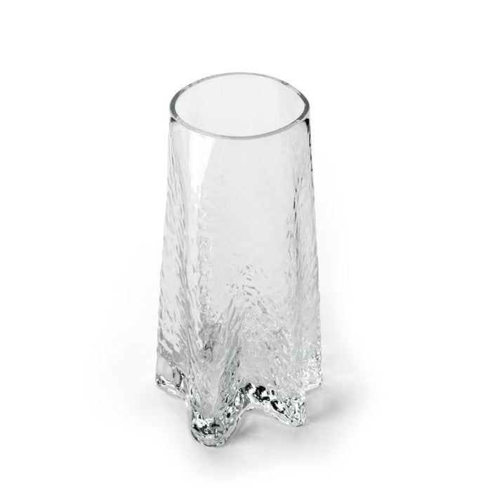 Vase Gry von Cooee 30 cm hohe mundgeblasene Vase kristallklar