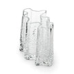Vase Gry Wide 19 cm von Cooee in der Farbe clear / klar