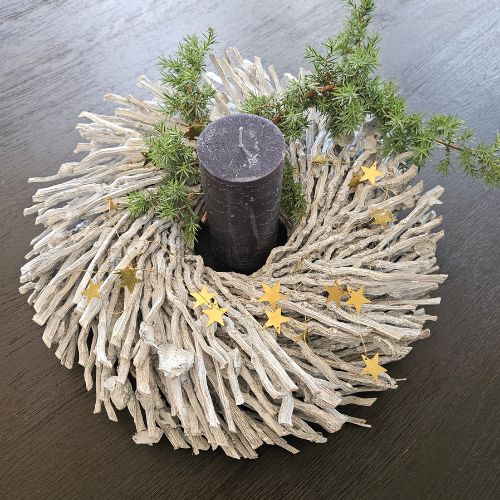 Botay Kranz 40 cm weiß