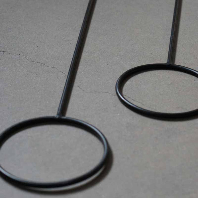 Garden Stick, Rankhilfe von DBKD schwarz aus Metall