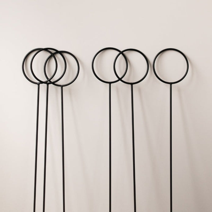 Garden Stick, Rankhilfe von DBKD schwarz aus Metall