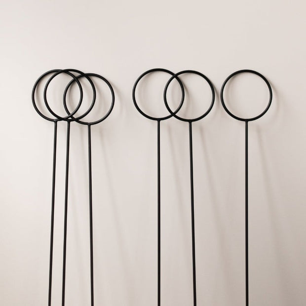 Garden Stick, Rankhilfe von DBKD schwarz aus Metall