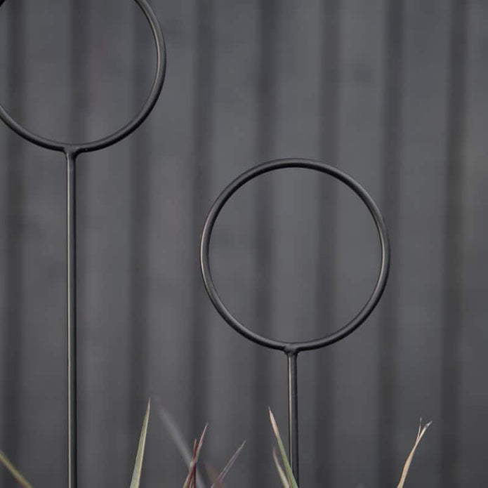 Garden Stick, Rankhilfe von DBKD schwarz aus Metall
