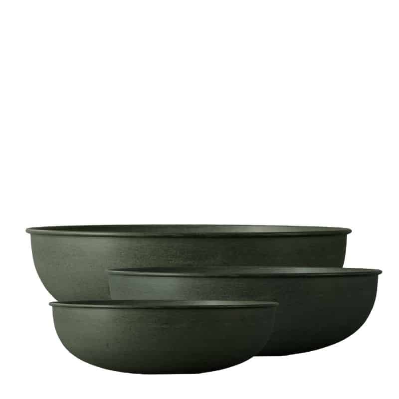 Pflanzschalen Out Bowl grün von DBKD, Metall, in 3 Größen