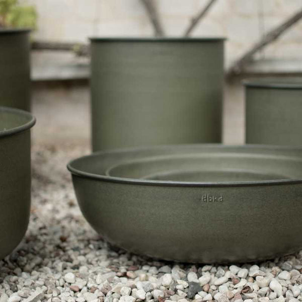 Pflanzschale Out Bowl grün 3er-Set