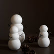 Schneemann aus Keramik weiß von DBKD in zwei Größen