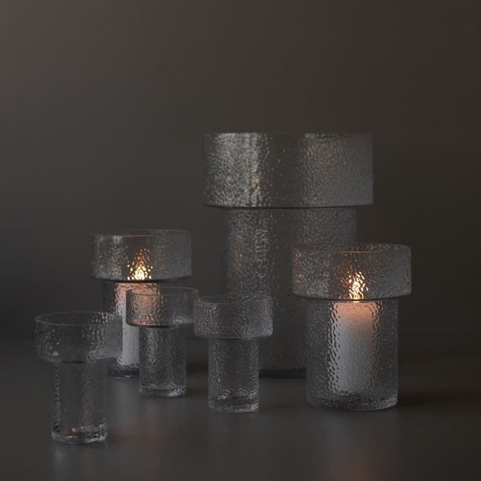 Vase Keeper aus Glas von DBKD in drei Größen