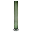 Vase tall grün aus Glas von DBKD in zwei verschiedenen Größen