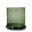 Windlicht Bubble aus Glas grün,gross, von DBKD