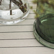 Windlicht Bubble aus Glas grün,gross, von DBKD