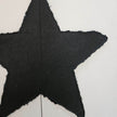 Sternkette schwarz mit Sternen aus Papier 150 cm lang