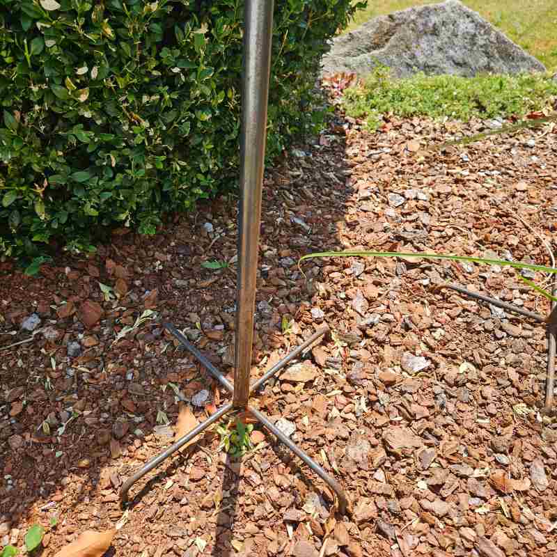 Gartenring RUST mit Schale Ø 47 cm
