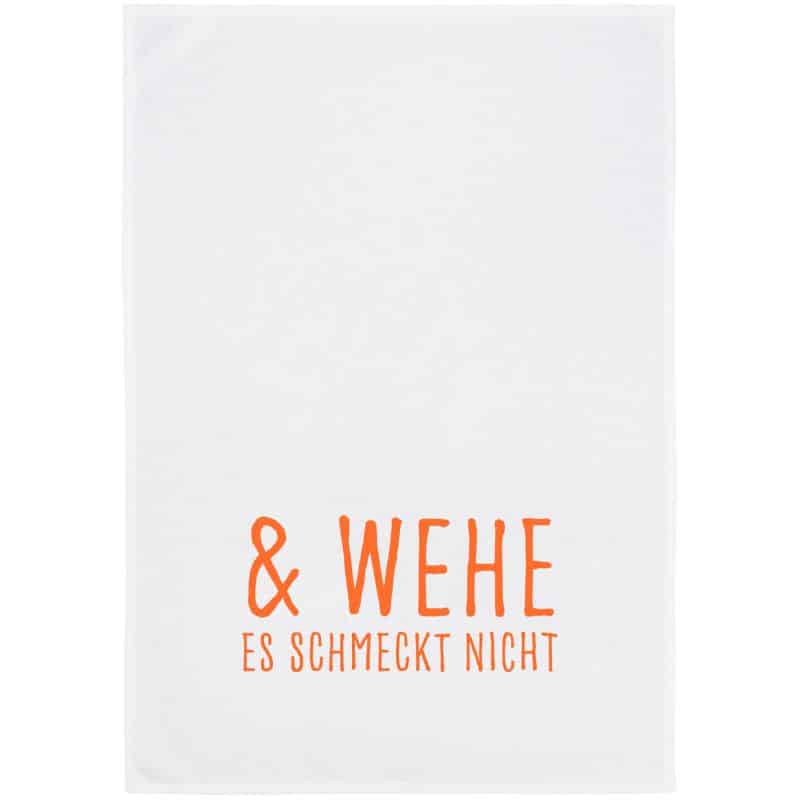 Geschirrtuch mit Spruch 