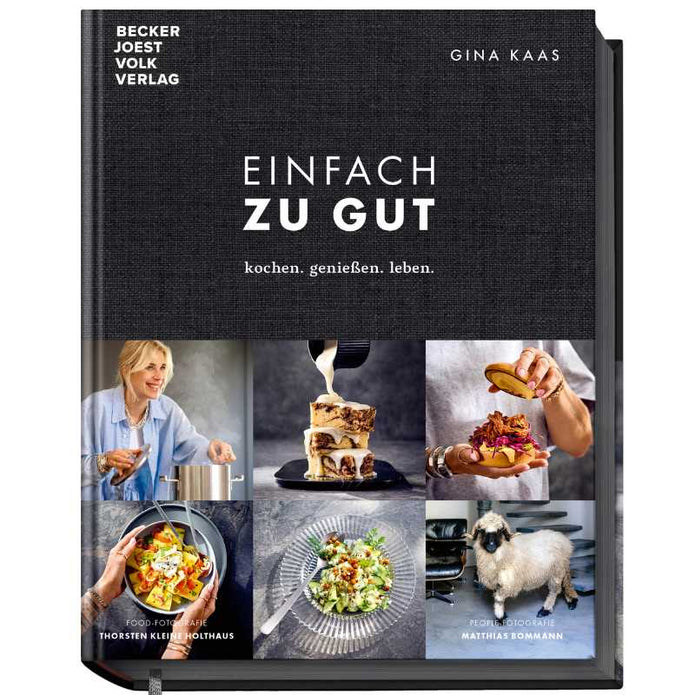 Kochbuch von Gina Kaas EINFACH ZU LECKER
