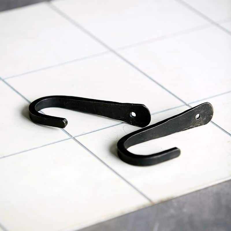 schwarzer Haken Basic aus Eisen von House Doctor