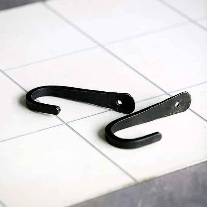 schwarzer Haken Basic aus Eisen von House Doctor