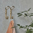 Haken Yra, Messing finish von House Doctor, 2er Set