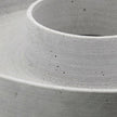 grauer Kerzenhalter The Ring von House Doctor aus Polystone