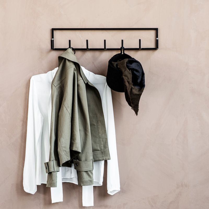 Korb Hang schwarz aus Jute von House Doctor