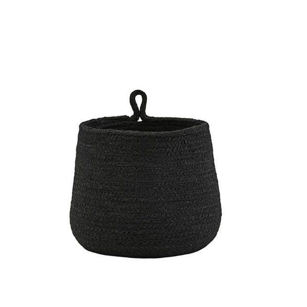 Korb Hang schwarz aus Jute von House Doctor