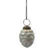Weihnachtsschmuck Cone von House Doctor, Ornamente im 4er Set, Antik-Silber