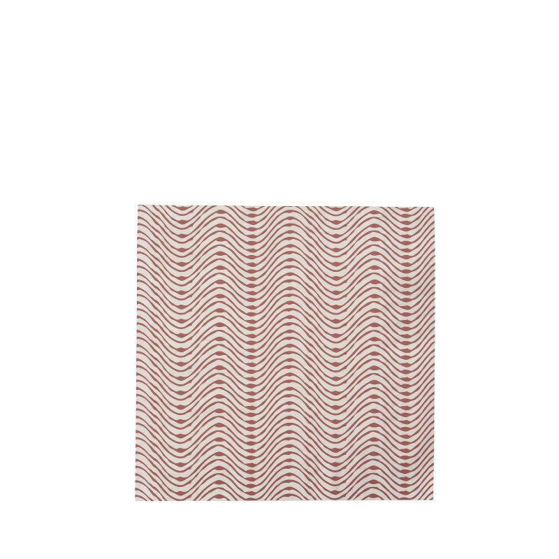 Papierservietten rot mit Wellenmuster von House Doctor