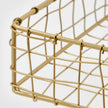 Serviettenkorb Bring von House Doctor, gold