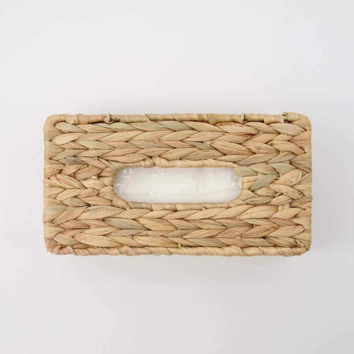 Taschentuchbox Clean von House Doctor aus Wasserhyazinthe