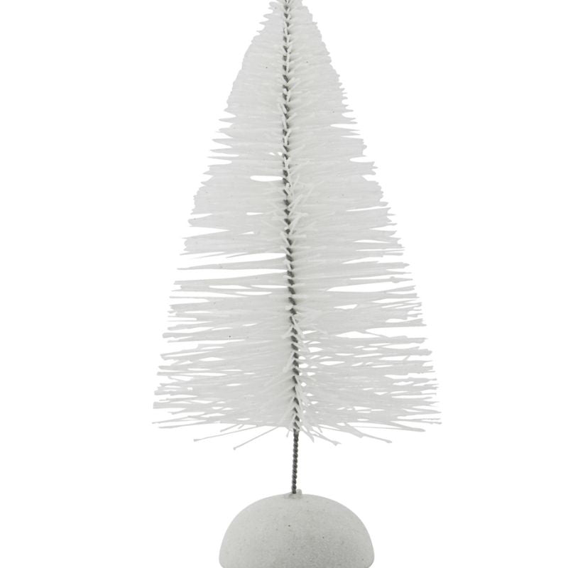 Weihnachtsbaum Frost weiß von House Doctor, Höhe 22 cm