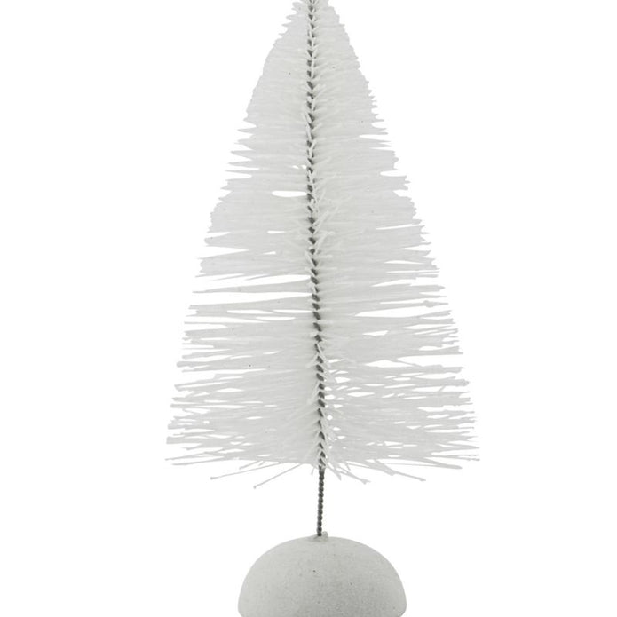 Weihnachtsbaum Frost weiß von House Doctor, Höhe 22 cm