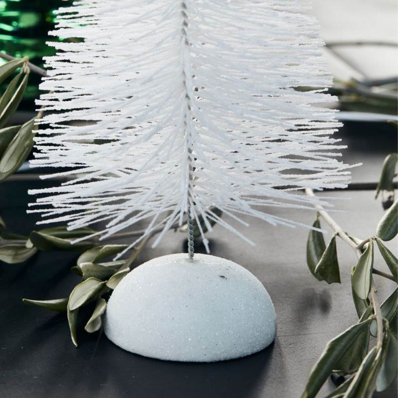 Weihnachtsbaum Frost weiß von House Doctor, Höhe 22 cm