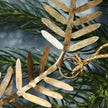 Weihnachtsschmuck Lamet von House Doctor, zum Hängen, Messing