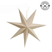 Papierstern 60 cm beige