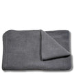 Wolldecke grau 170 x 130 cm