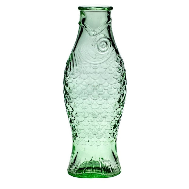 Farbige Glaskaraffe Fish & Fish von Serax in grün. 1 Liter Fassungsvermögen