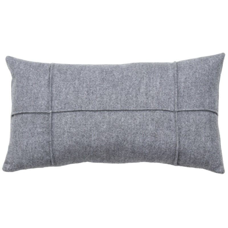 Kissen grau 62x35 cm