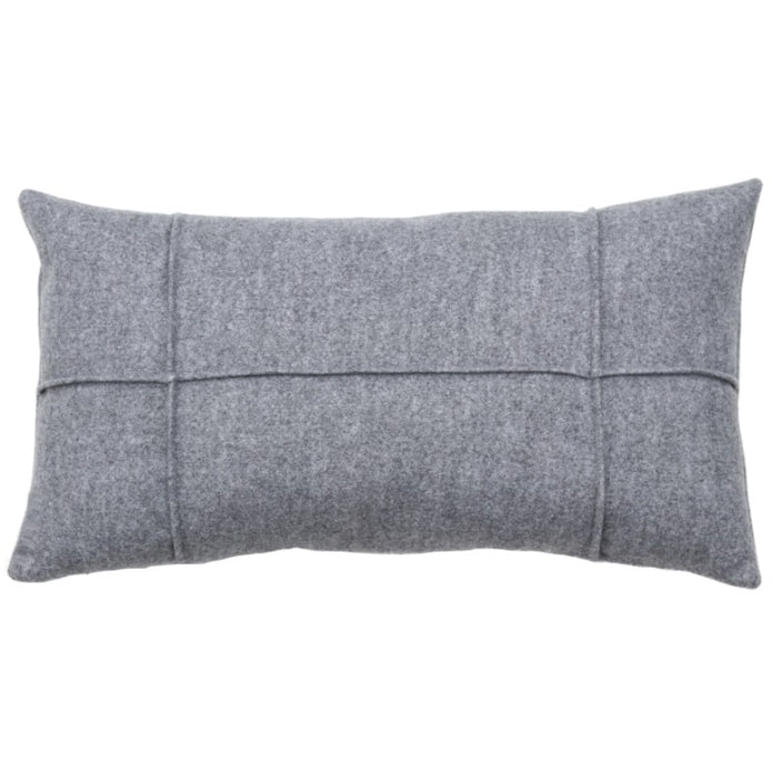 Kissen grau 62x35 cm