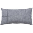 Kissen grau 62x35 cm