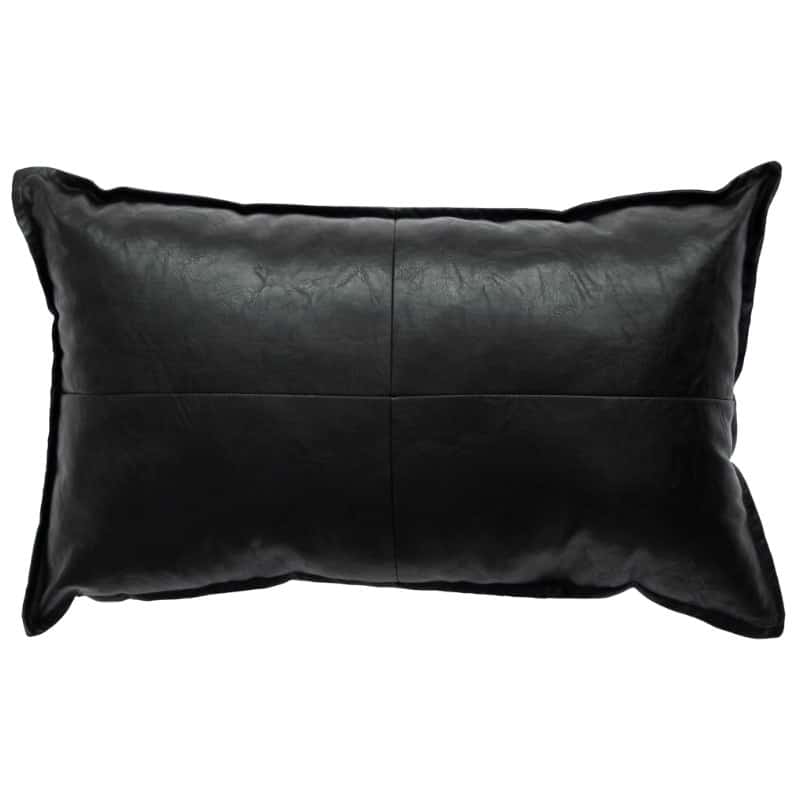 Kissen aus Leder 55x35 cm