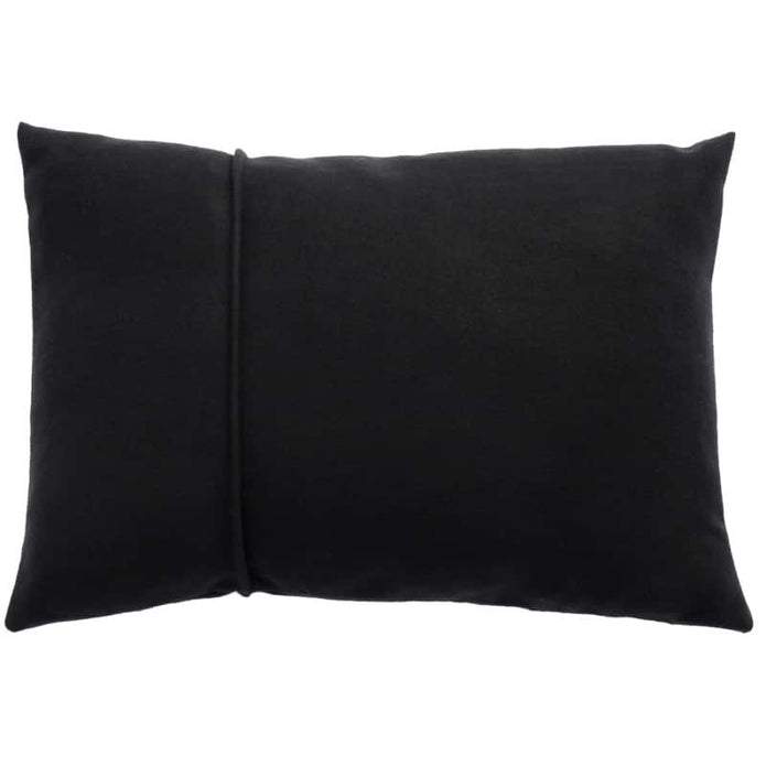 Kissen schwarz 60x40 cm
