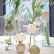 BLOSSOM Ball in 3 Farben, Keramik, von Lübech Living, Durchmesser 9,6 cm, Höhe 9,2 cm