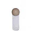 BLOSSOM Glasvase und Ball im 2er Set, 20 cm, in drei Farben