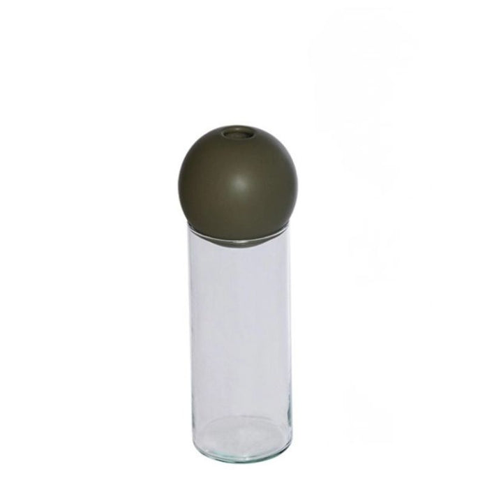 BLOSSOM Glasvase und Ball im 2er Set, 20 cm, in drei Farben
