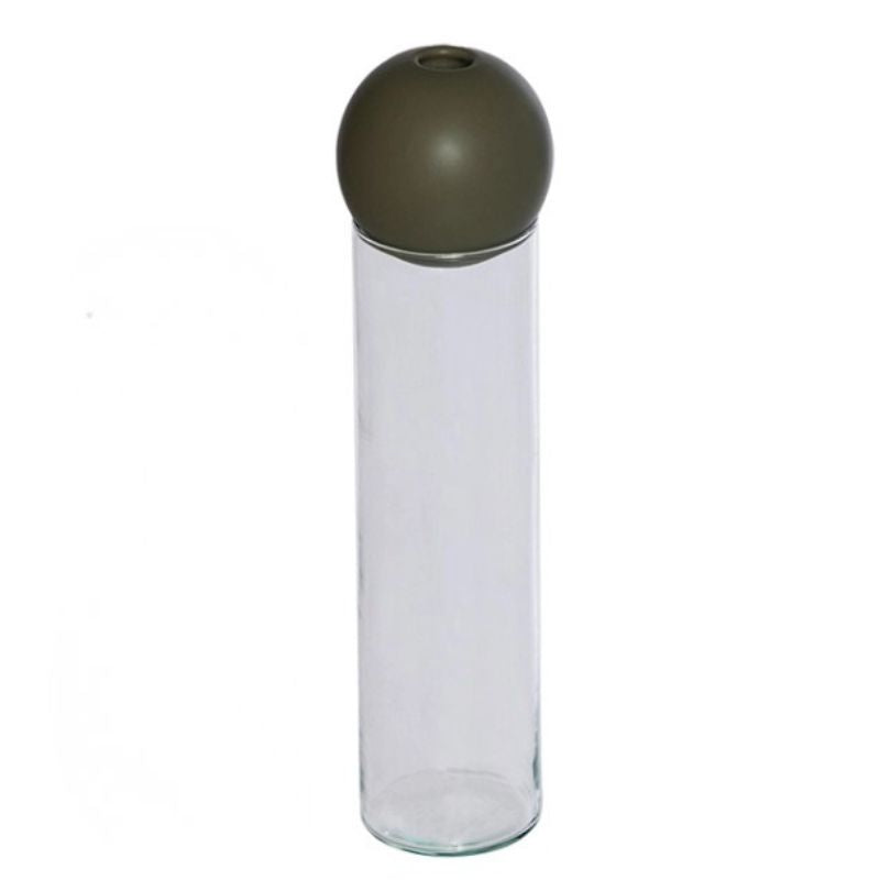 BLOSSOM Glasvase und Ball im 2er Set, 30 cm, in drei Farben