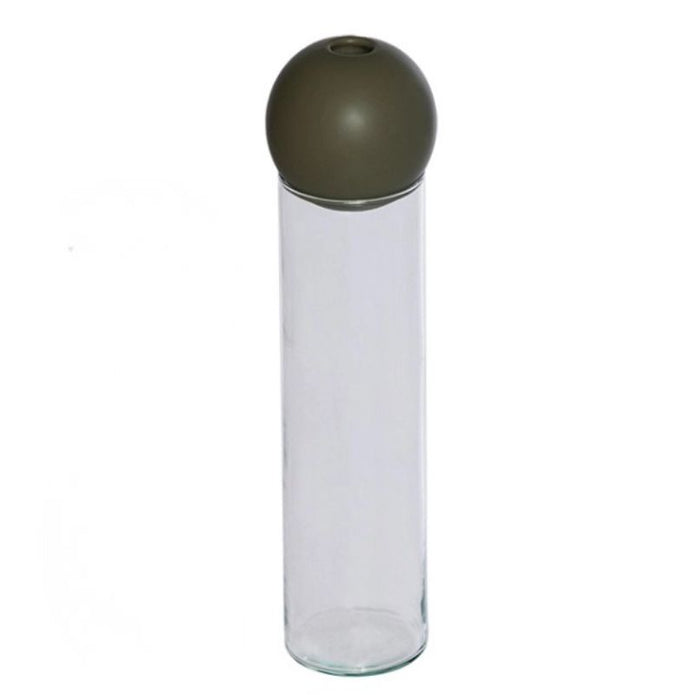 BLOSSOM Glasvase und Ball im 2er Set, 30 cm, in drei Farben