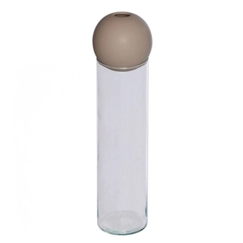 BLOSSOM Glasvase und Ball im 2er Set, 30 cm, in drei Farben