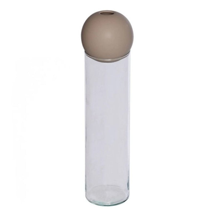 BLOSSOM Glasvase und Ball im 2er Set, 30 cm, in drei Farben