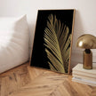 Gerahmtes Bild GOLDEN PALM 50x70 cm