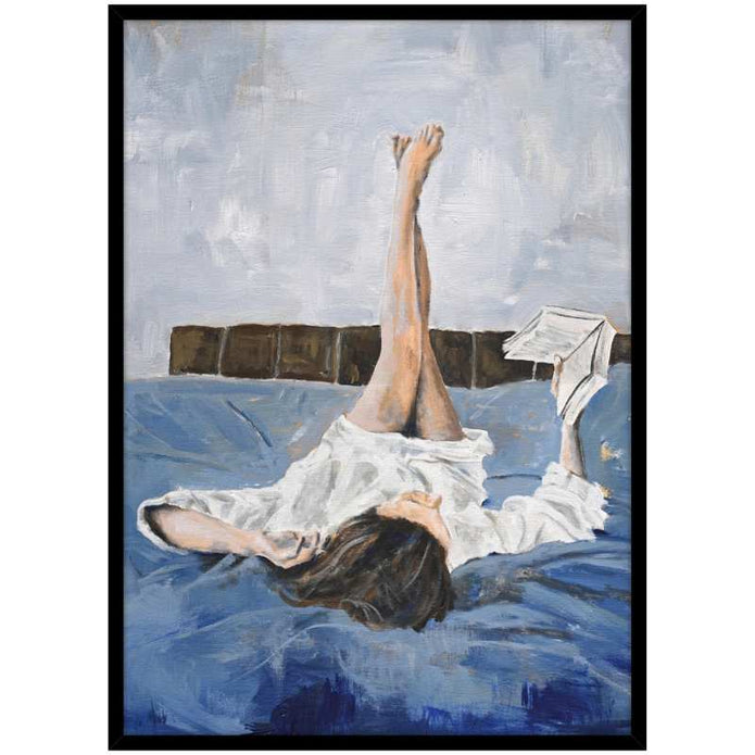Gerahmtes Bild Storytelling 70x50 cm