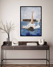 Gerahmtes Bild Storytelling 70x50 cm